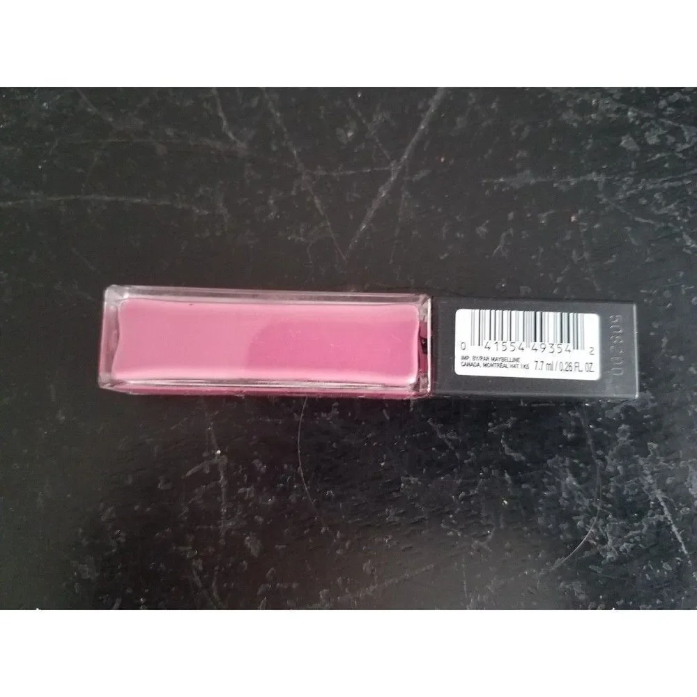 #12 Twisted Tulip Maybelline Lip Gloss NY Color Sensational Vivid Matte Liquid